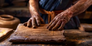 Persian Clay Tablet